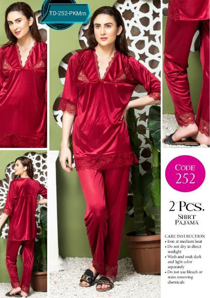 Angél Women's Winter Night Suits 2 Pcs Set DT252