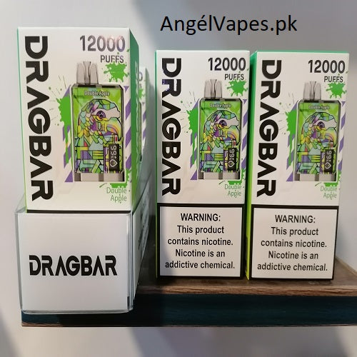 Dragbar 12000 Double Apple 50mg Best Price Angél Vapes