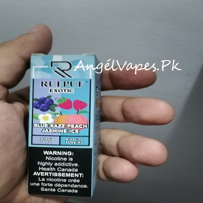 RufPuf (Exotic Series) Blue Razz Peach Jasmine Ice - 30ml at Angél Vapes