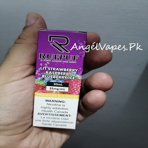 Rufpuf Lit Strawberry Raspberry Blueberry Ice - 30ml best price at Angél Vapes