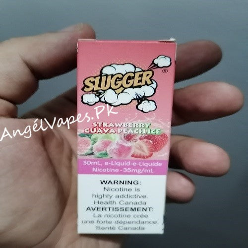 Slugger Strawberry Guava Peach Ice - 30ml best price at Angél Vapes