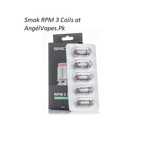 Smok RPM 3 Coil 0.15 and 0.23 price at Angél Vapes Karachi, Pakistan