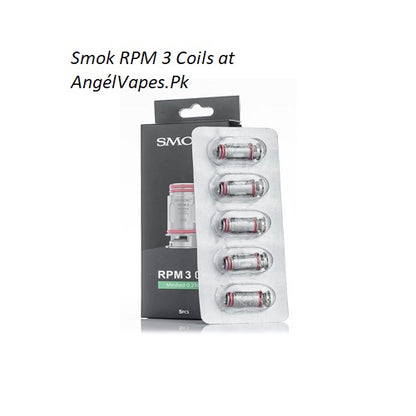 Smok RPM 3 Coil 0.15 and 0.23 price at Angél Vapes Karachi, Pakistan