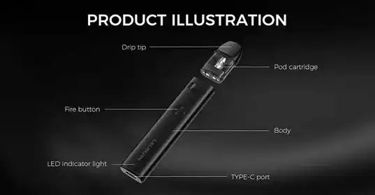 Uwell Caliburn A2 15Watt 520mAh Best Price Angél Vapes, Pakistan