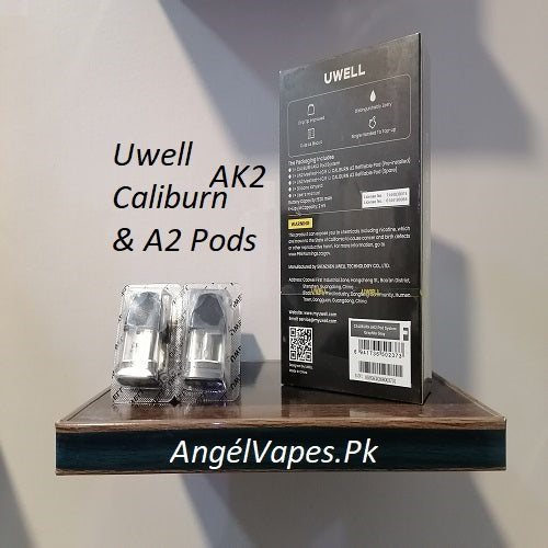 Uwell Caliburn AK2 15Watt 520mAh Best Price Angél Vapes, Pakistan