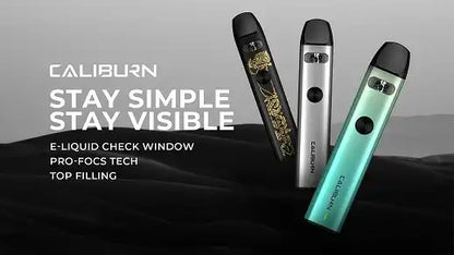 Uwell Caliburn A2 15Watt 520mAh Best Price Angél Vapes, Pakistan