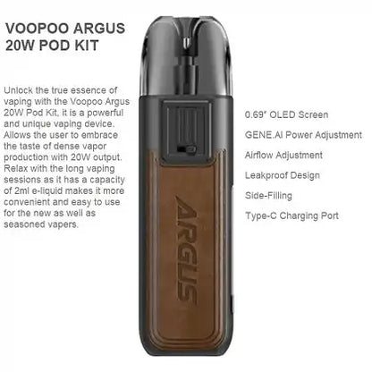 VOOPOO ARGUS 20W POD KIT best price Angél Vapes Pakistan