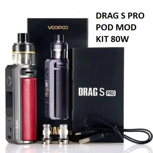 Voopoo DRAG S PRO POD MOD KIT 80W 3000mAh at Angél Vapes 0300-2151614