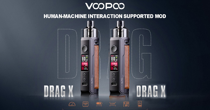 Voopoo Drag X 80W Mod Pod Kit at Angél Vapes 0300-2151614