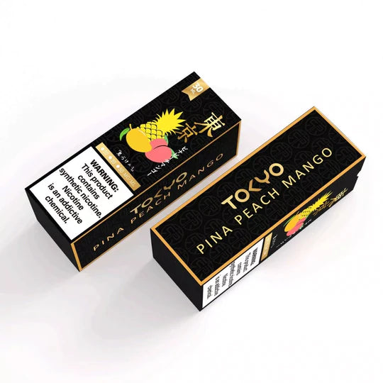 Tokyo Golden Series Pina Peach Mango - 30ml best price at Angél Vapes