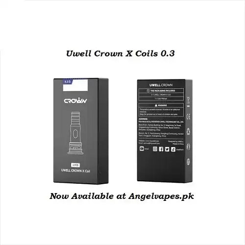 Uwell Crown X Replacement Coils Best Price Angél Vapes Pakistan