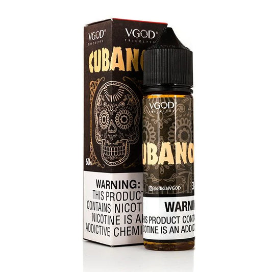 Vgod Cubano Rich Creamy Cigar - 60ml best price at Angél Vapes