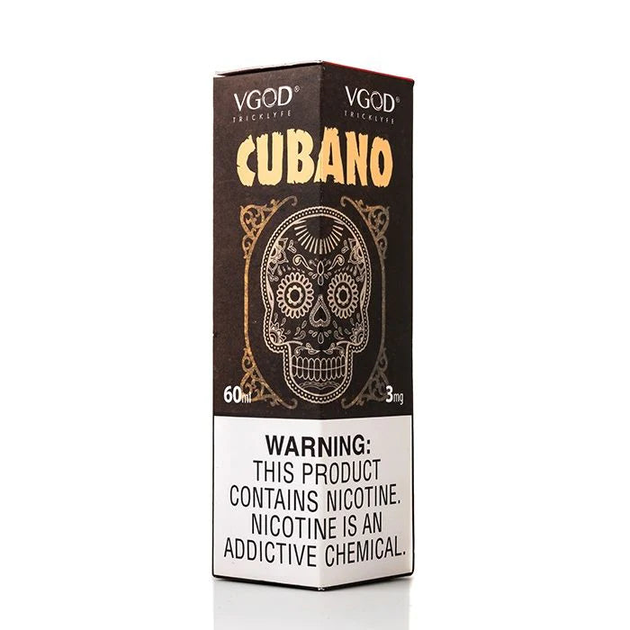 Vgod Cubano Rich Creamy Cigar - 60ml best price at Angél Vapes