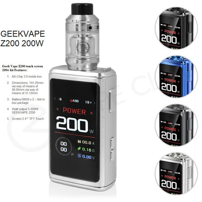 GeekVape Z200 200W STARTER KIT at Angél Vapes