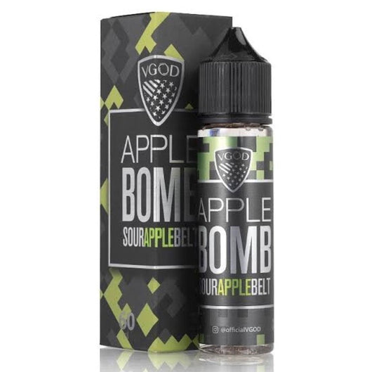 Vgod Iced Apple Bomb - 60ml best price at Angél Vapes